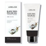 LEBELAGE Black Snail Peeling Gel, 180ml оптом