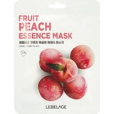 LEBELAGE Fruit Peach Essence Mask, 25ml оптом