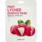 LEBELAGE Fruit Lychee Essence Mask, 25ml оптом