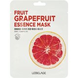 LEBELAGE Fruit Grapefruit Essence Mask, 25ml оптом