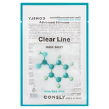 Consly Clear Line Advanced Skincare Fruit Acid Mask Sheet, 25ml оптом