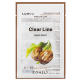 Consly Clear Line Nature Gift Shea Butter Mask Sheet, 25ml оптом