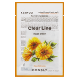 Consly Clear Line Korean Classics Calendula Mask Sheet, 25ml оптом
