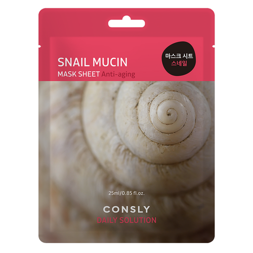 Consly Daily Solution Snail Mucin Mask Sheet, 25ml оптом