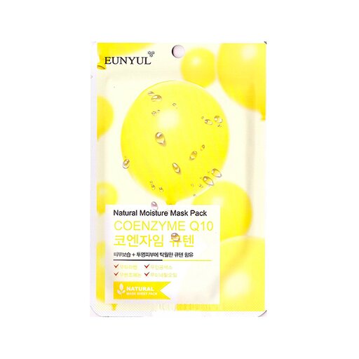 EUNYUL Natural Moisture Coenzyme Q10 Sheet Mask Pack, 22ml оптом