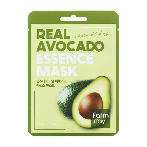 FarmStay Real Avocado Essence Mask, 23ml оптом
