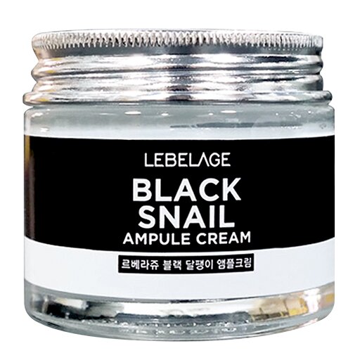 LEBELAGE Black Snail Ampoule Cream, 70ml оптом