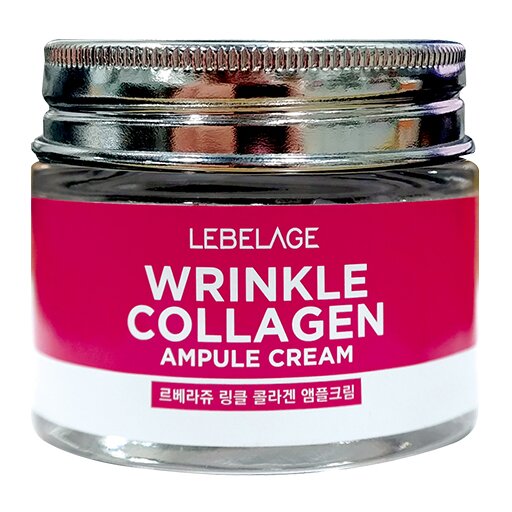 LEBELAGE Wrinkle Collagen Ampoule Cream, 70ml оптом