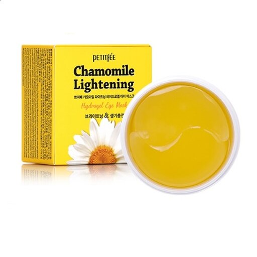 PETITFEE Chamomile Lightening Hydrogel Eye Mask, 60pcs оптом