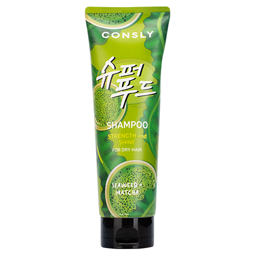 Consly Seaweed & Matcha Shampoo for Strength & Shine, 250ml оптом