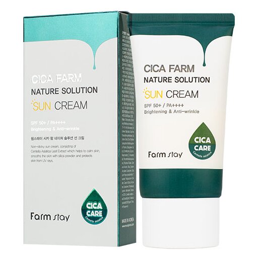 FarmStay Cica Farm Nature Solution Sun Cream, 50g оптом