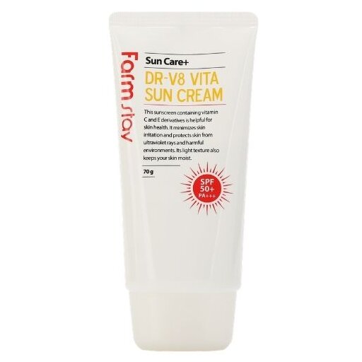 FarmStay DR-V8 Vita Sun Cream SPF 50+/PA+++, 70g оптом