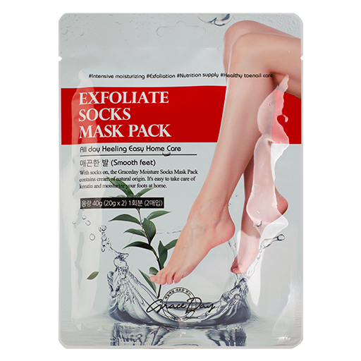 Grace Day Exfoliate Socks Mask Pack, 20g*2 оптом