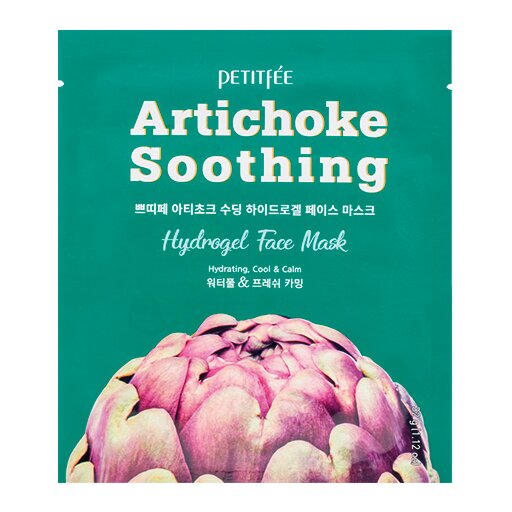 PETITFEE Artichoke Soothing Hydrogel Face Mask, 32g оптом