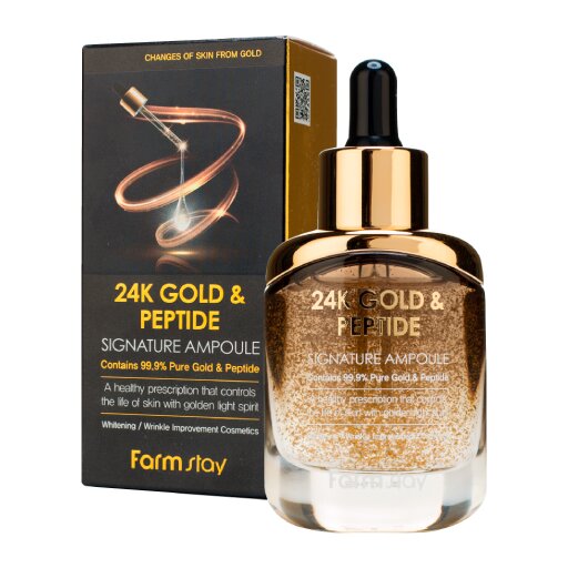 FarmStay 24K Gold & Peptide Signature Ampoule, 35ml оптом