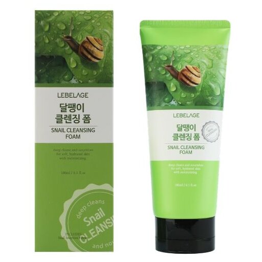 LEBELAGE Snail Revital Cleansing Foam, 180ml оптом