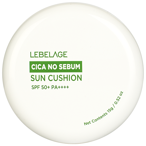 LEBELAGE Cica No Sebum Sun Cushion, 15g оптом