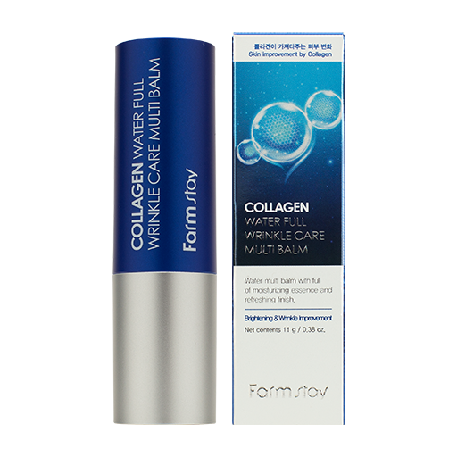 FarmStay Collagen Water Full Wrinkle Care Multi Balm, 11g оптом