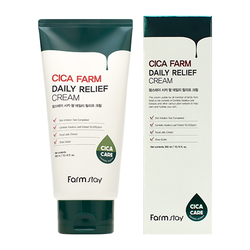 FarmStay Cica Farm Daily Relief Cream, 300ml оптом