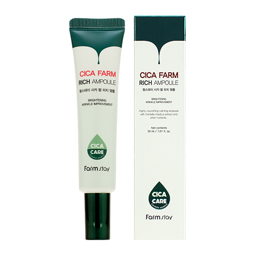 FarmStay Cica Farm Rich Ampoule, 30ml оптом
