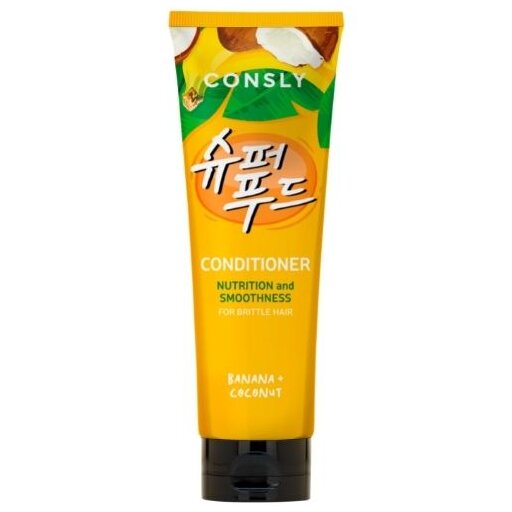 Consly Banana & Coconut Water Conditioner for Nutrition & Smoothness, 250ml оптом