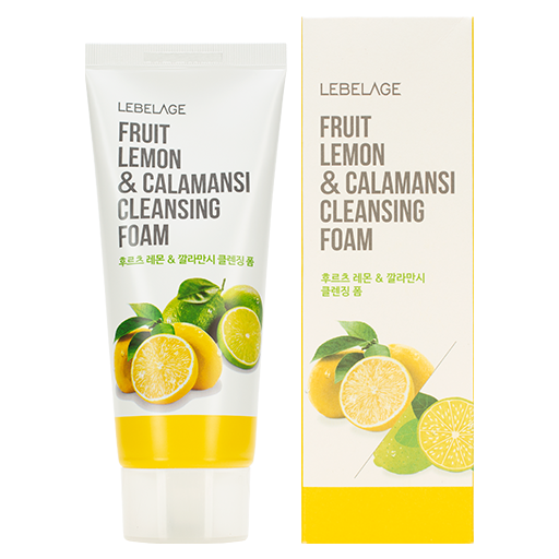 LEBELAGE Fruit Lemon&Calamansi Cleansing Foam, 100ml оптом