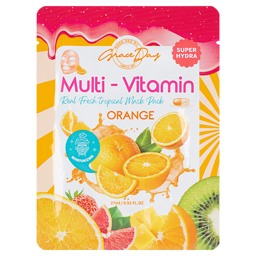 Grace Day Multi-Vitamin Orange Mask Pack, 27ml оптом