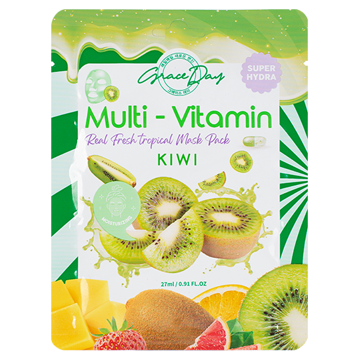 Grace Day Multi-Vitamin Kiwi Mask Pack, 27ml оптом