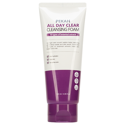 PEKAH All Day Clear Cleansing Foam, 120ml оптом