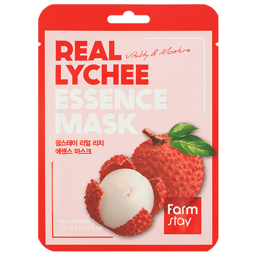 FarmStay Real Lychee Essence Mask, 23ml оптом