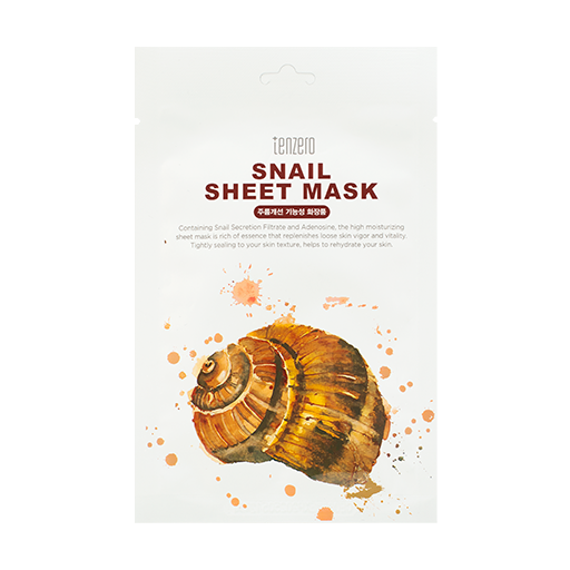 TENZERO Snail Sheet Mask, 25ml оптом