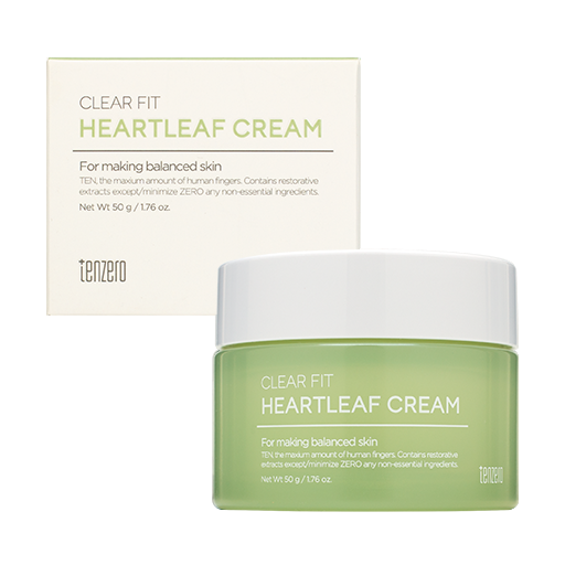 TENZERO Clear Fit Heartleaf Cream, 50g оптом
