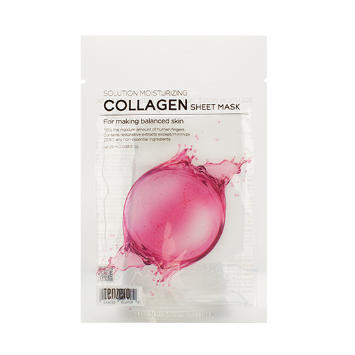 TENZERO Solution Moisturizing Collagen Sheet Mask, 25ml оптом