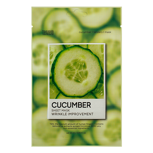 TENZERO Cucumber Sheet Mask, 25ml оптом