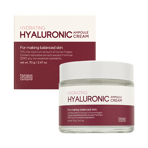 TENZERO Hydrating Hyaluronic Ampoule Cream 2X, 70g оптом