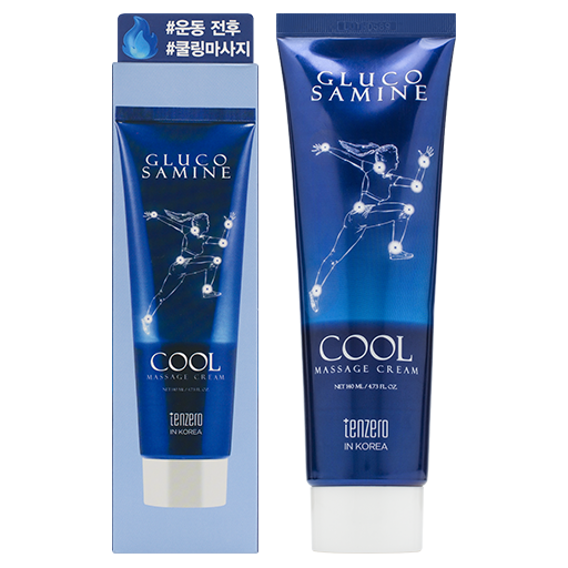 TENZERO Glucosamine Cool Massage Cream, 140ml оптом