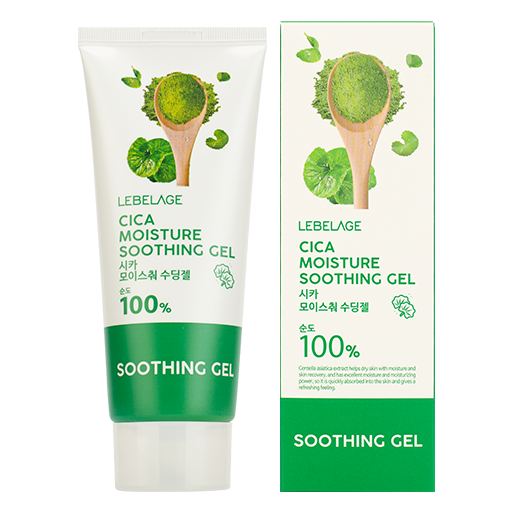 LEBELAGE Cica Moisture Purity 100% Soothing Gel, 100ml оптом