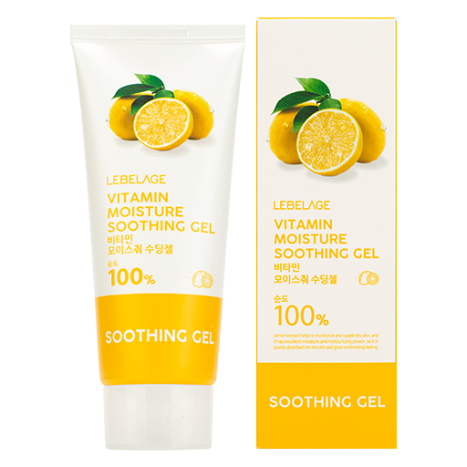 LEBELAGE Vitamin Moisture Purity 100% Soothing Gel, 100ml оптом