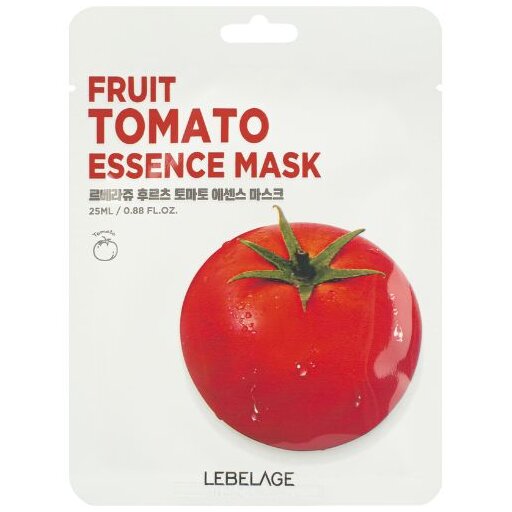 LEBELAGE Fruit Tomato Essence Mask, 25ml оптом