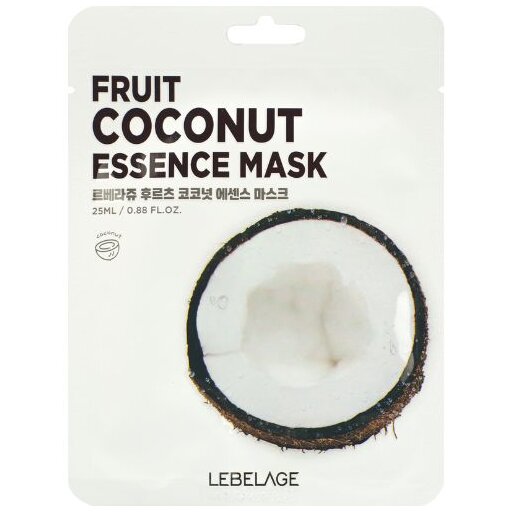 LEBELAGE Fruit Coconut Essence Mask, 25ml оптом