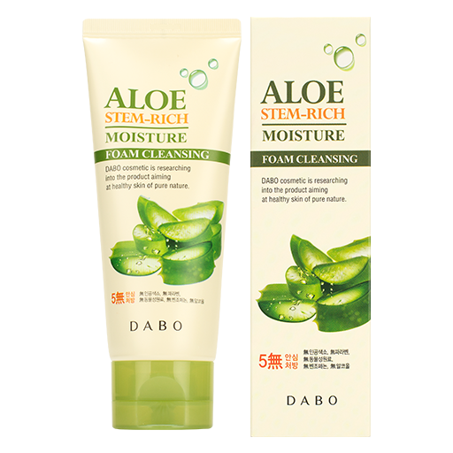 DABO Aloe Stem-Rich Moisture Foam Cleansing, 100ml оптом