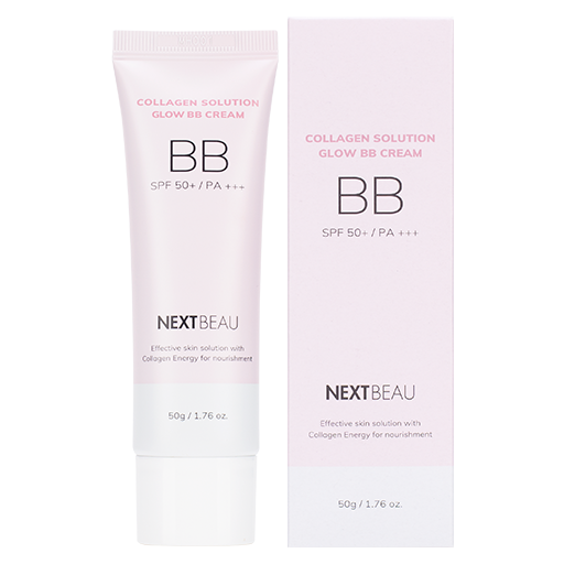 NEXTBEAU Collagen Solution Glow BB Cream SPF 50+ / PA+++, 01 Light Beige, 50g оптом