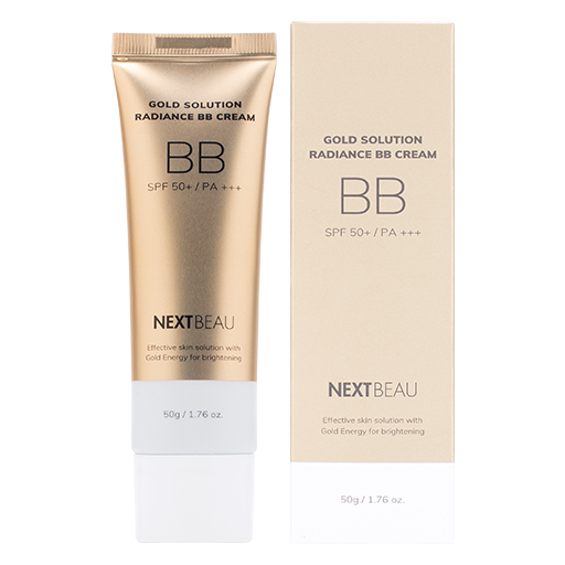 NEXTBEAU Gold Solution Radiance BB Cream SPF 50+ / PA+++, 02 Natural Beige, 50g оптом
