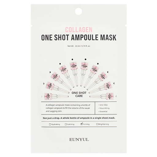 EUNYUL Collagen One Shot Ampoule Mask, 22ml оптом