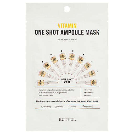 EUNYUL Vitamin One Shot Ampoule Mask, 22ml оптом