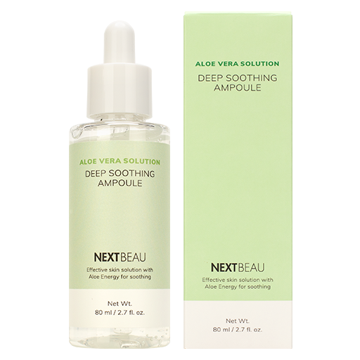 NEXTBEAU Aloe Vera Solution Deep Soothing Ampoule, 80ml оптом