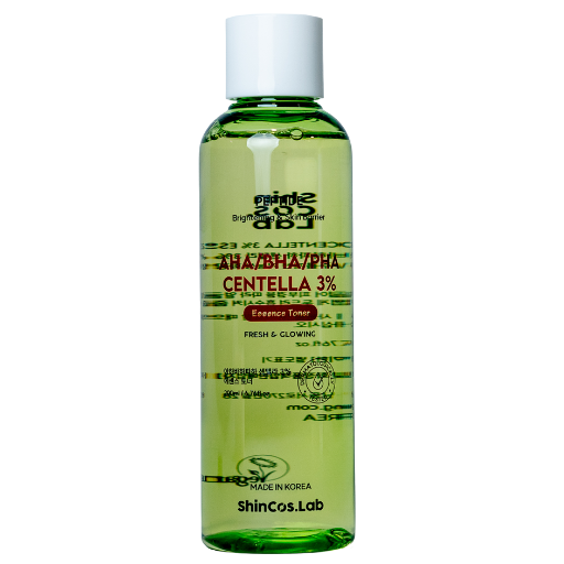 ShinCos.Lab AHA/BHA/PHA Centella 3% Essence Toner, 200ml оптом