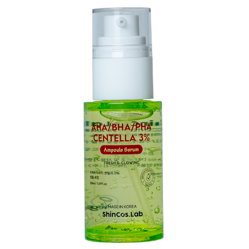ShinCos.Lab AHA/BHA/PHA Centella 3% Ampoule Serum, 50ml оптом