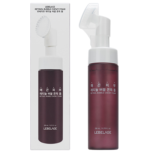 LEBELAGE Retinol Bubble Chewy Foam, 200ml оптом
