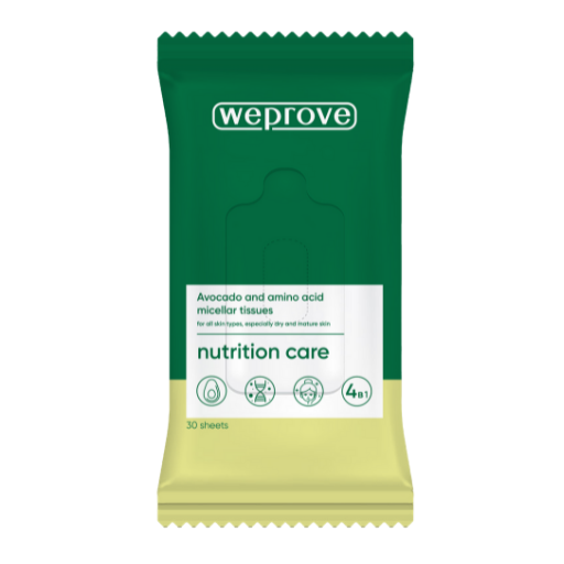 Weprove Avocado and Amino Acids Micellar Tissues, 30pcs оптом